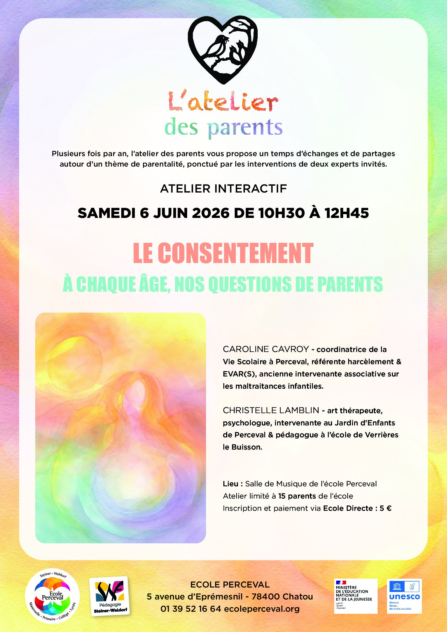 Affiche A3 Atelier des parents (1)